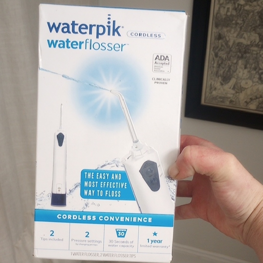 Waterpik Cordless Water Flosser Never Opened In Box NWOT